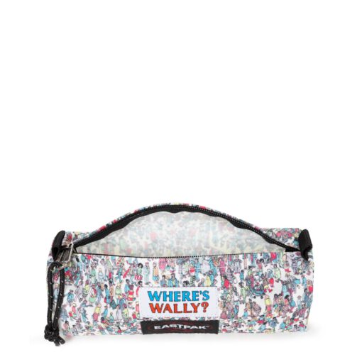 Estuche Eastpak escolar: Benchmark SINGLE EK3725E1 WALLY PATTERN WHITE ¿Dónde está Wally? Blanco