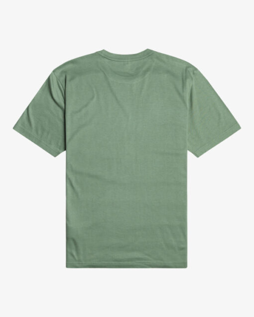 Camiseta RVCA Hombre manga corta EVYZT00157 BIG RVCA SS TEE (GNBO) Color verde