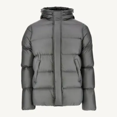 Chaqueta capucha Jott de plumas pato Hombre GRAN FRÍO PRESTIGE FW23MDOW30 504 ANTHACITE Justoverthetop GRIS