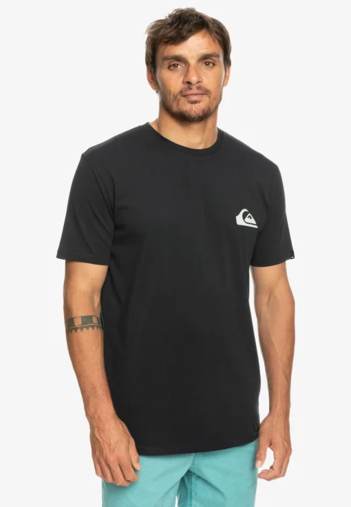 Camiseta Hombre QUIKSILVER manga corta mw mini logo ss Ref. EQYZT07657 (kvjo) negro