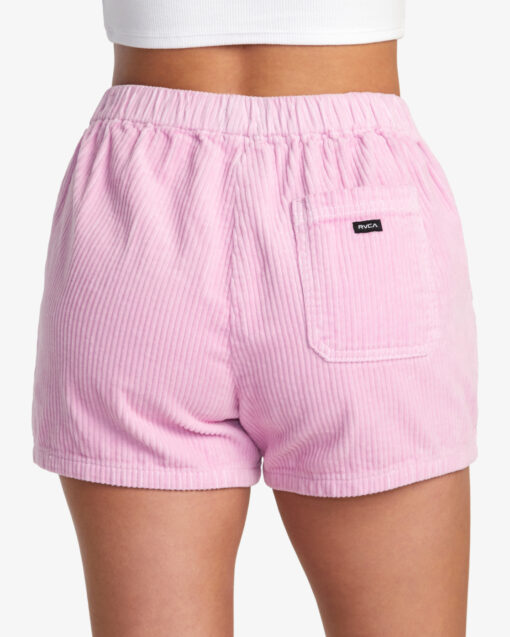 Pantalón corto RVCA para mujer DAYLIGHT SHORT(pflo) REF-AVJNS00190 Pana rosa