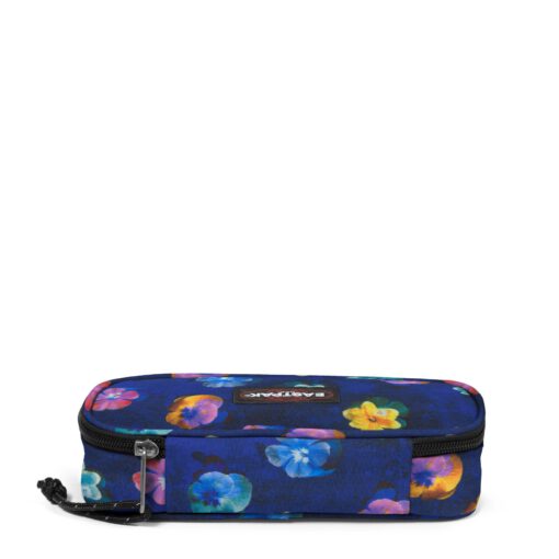 Estuche escolar Eastpak: PLUMIER OVAL SINGLE EK000717 2O4 FLOWER BLUR NAVY-Azul con flores