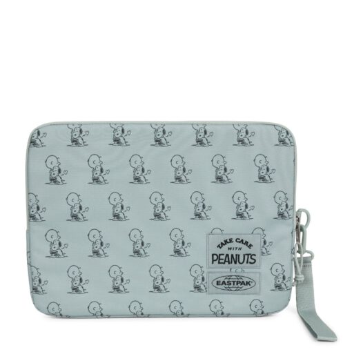 FUNDA EASTPAK PARA ORDENADOR BLANKET M EK0004246O8 PEANUTS MINT- verde menta estampadoCaracterísticas En la gama de colores Peanuts Mint Compartimento único con cierre de cremallera Artículo confeccionado en 100 % poliéster Compatible con la mayoría de dispositivos de 15 pulgadas Logotipos con la marca de Peanuts y Eastpak