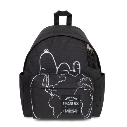 MOCHILA EASTPAK Day Pak'r 24l EK0A5BG4 7O1 PEANUTS PLACED-Negro con dibujo de Snoopy