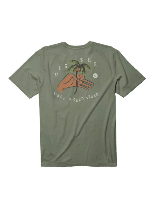 Camiseta Hombre VISSLA manga corta HAND PICKED SS PKT TEE-ARM ref-M4821HAN (arm) KHAKI