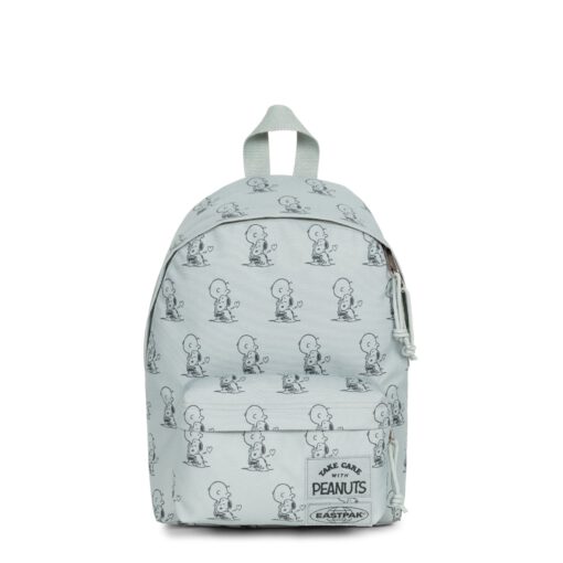 MOCHILA EASTPAK Orbit XS 10 litros Mod. pequeño EK0436O8 PEANUTS MINT verde menta estampado Snoopy