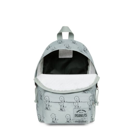 MOCHILA EASTPAK Orbit XS 10 litros Mod. pequeño EK0436O8 PEANUTS MINT verde menta estampado Snoopy