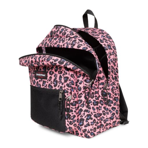 MOCHILA EASTPAK Pinnacle triple 38 litros EK060606 BEASTIMAL PINK animal print rosa