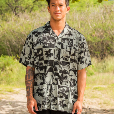 Camisa de Manga Corta Hombre BILLABONG Sundays VACAY SS STONE Ref. ABYWT00205 sag/sage verde y negro