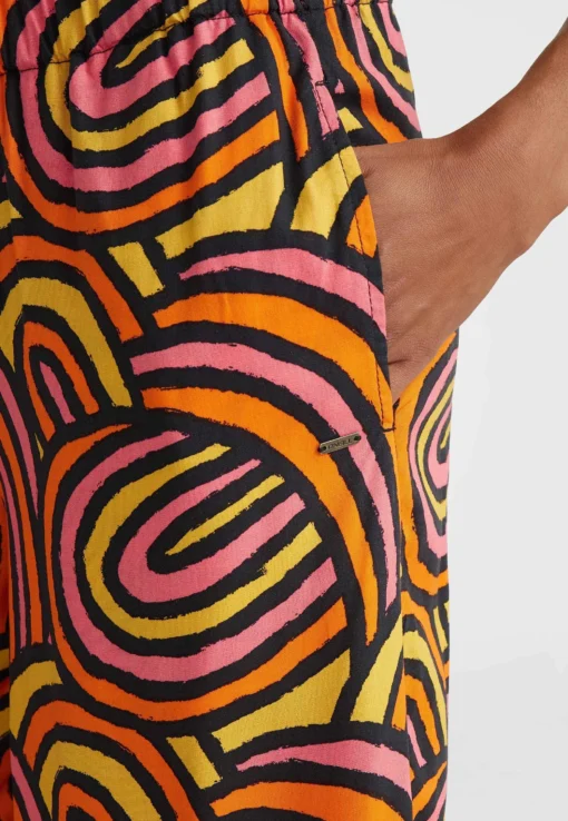 Pantalón largo O´NEILL para mujer MALIA BEACH Ref-1550102 Color orange rainbow stripe