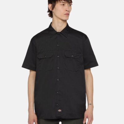 Camisa de Manga Corta Hombre DICKIES work shirt REF-DK0A4XK7BLK1 negro