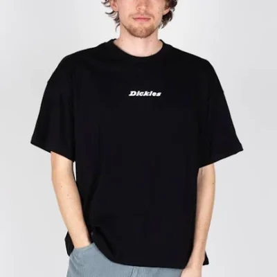 Camiseta DICKIES hombre Manga corta Enterprise REF.DK0A4YRNBLK1 negro