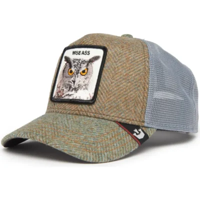 Gorra animales GOORIN BROS Ajustable y rejilla 101-1485 silver ONE SIZE MOON OWL WISE ASS-BUHO