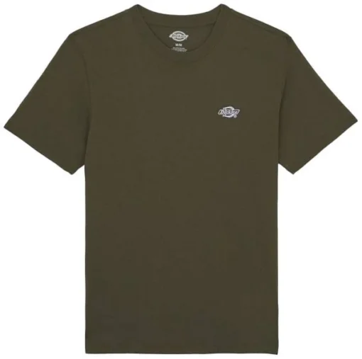 Camiseta DICKIES hombre Manga corta SUMERDALE DKWHX REF.DK0A4YAIMGR1 verde caqui