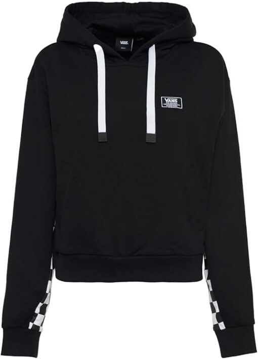 Sudadera VANS para Mujer con capucha BOOM BOOM CHECK IT Ref. VN00045DBLK black-negro