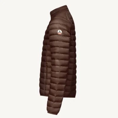 Chaqueta Jott de plumas pato Hombre sin capucha MAT 80H DARK CHOCOLATE PF22MDOW02 Color Marrón oscuro