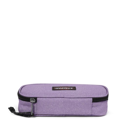 Estuche escolar Eastpak: PLUMIER OVAL SINGLE EK000717 4A5 SPARK LIVING -lila purpurina