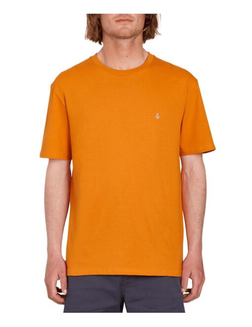 Camiseta Hombre VOLCOM manga corta básica STONE BLANKS bsc sst ref-A3512326 naranja calabaza