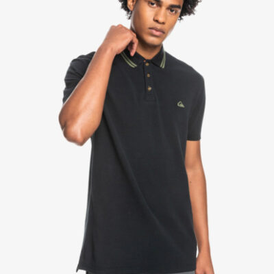 Polo Hombre Quiksilver manga corta LOIA ref-EQYKT04271 (KVJ0) NEGRO