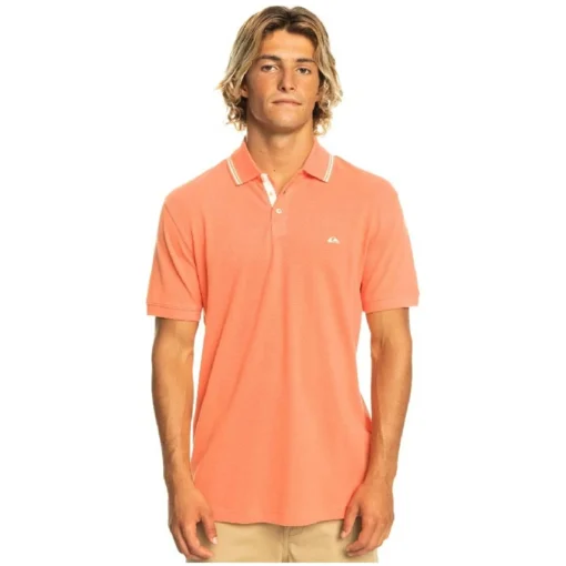 Polo Hombre Quiksilver manga corta LOIA ref-EQYKT04271 (mhv0) CORAL