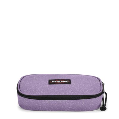 Estuche escolar Eastpak: PLUMIER OVAL SINGLE EK000717 4A5 SPARK LIVING -lila purpurina