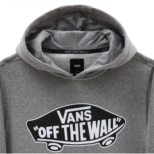 Sudadera VANS con capucha para niños Ref. VN0008C702F CEMENT HEATHER-gris claro