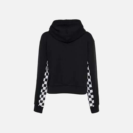 Sudadera VANS para Mujer con capucha BOOM BOOM CHECK IT Ref. VN00045DBLK black-negro