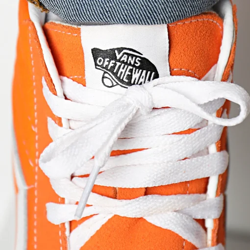 Zapatillas altas VANS Sneakers deporte unisex SK8-HI ref-VN0A7Q5NAVM1 Orange Tiger/True White-naranja