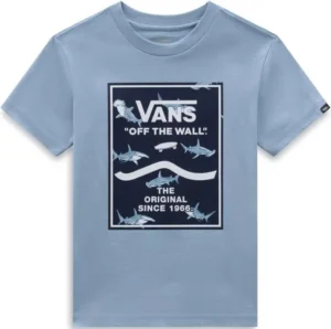Camiseta VANS manga Corta niño Boys PRINT BOX -azul