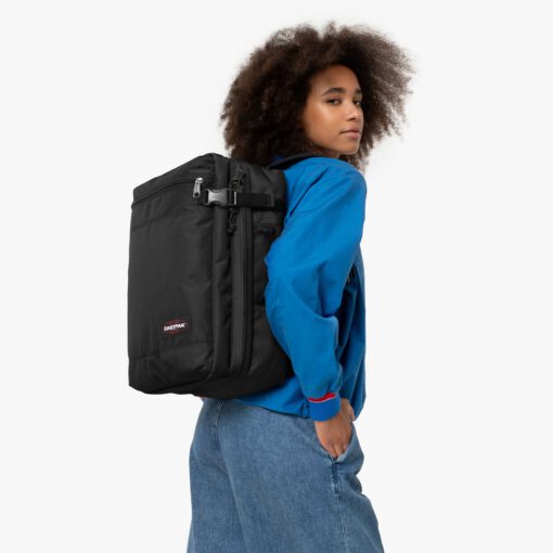 MALETA CABINA AVIÓN EASTPAK transit´r pack 28L. EK0A5BHI 008 BLACK-negro