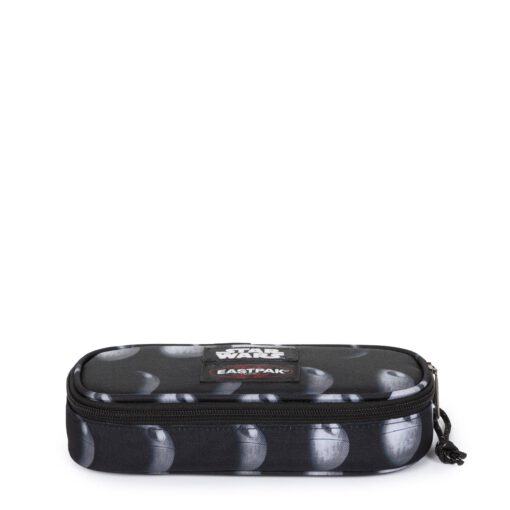 Estuche escolar Eastpak: PLUMIER OVAL SINGLE EK000717 1Q2 SWDEATHSTARBLAC negra con lunas