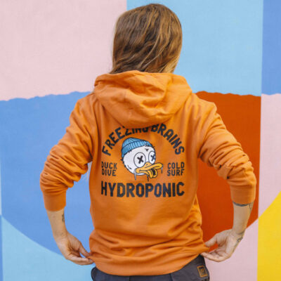 Sudadera Hydroponic hombre con capucha DUCK HD Ref-24552 APRICOT-pato rojo