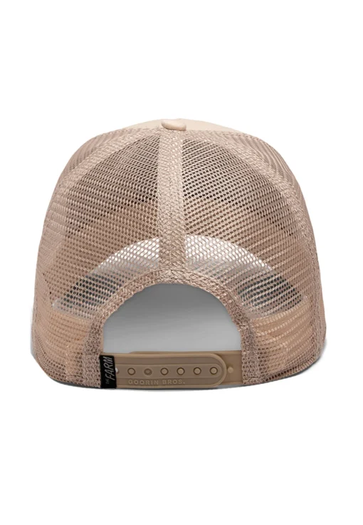 Gorra Animales GOORIN BROS Ajustable y rejilla TRUCKER 101-1687 THE DEADLIEST SCORPION beige