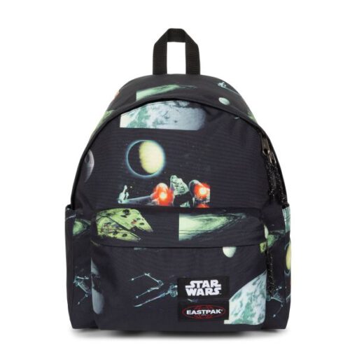 MOCHILA EASTPAK Day Pak'r 24l con bolsillo ordenador y portabotellas EK0A5BG41Q1 sw galaxy black-universo