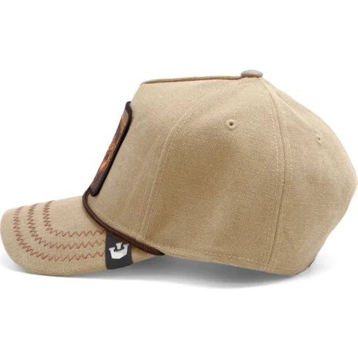 Gorra Animales GOORIN BROS Ajustable y rejilla TRUCKER 101-1519 BARE DUCK natural BEAR-oso