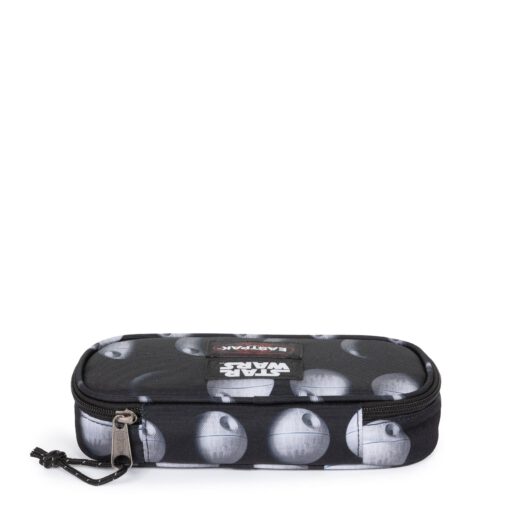 Estuche escolar Eastpak: PLUMIER OVAL SINGLE EK000717 1Q2 SWDEATHSTARBLAC negra con lunas