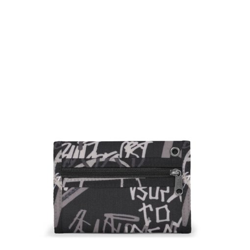 Monedero billetera Eastpak: Crew single EK3712Q6 STREET TAGS black-negro y gris