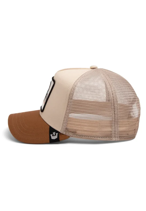 Gorra Animales GOORIN BROS Ajustable y rejilla TRUCKER 101-1687 THE DEADLIEST SCORPION beige