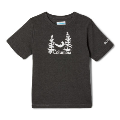 Camiseta columbia manga Corta niño Boys VALLEY CREEK ref-1989781012 gris oscuro