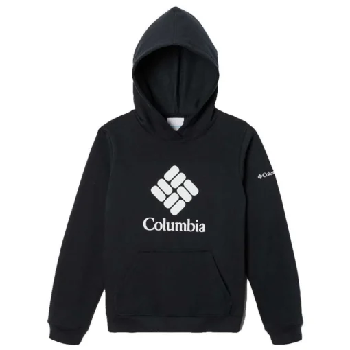 Sudadera COLUMBIA TREK hoodie con capucha para niño Ref.1989831015 negro