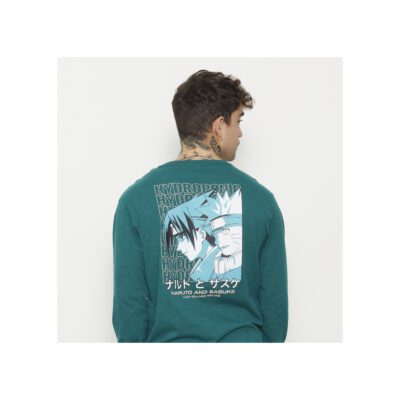 Camiseta HYDROPONIC hombre manga corta NA SASUKE LS ref-NA514 teal green - verde