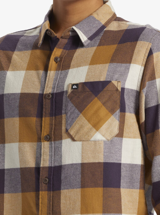 Camisa QUIKSILVER de Manga Larga franela Hombre ref-AQYWT03373 (CMT1) cuadros beige