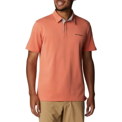 Polo COLUMBIA manga corta Nelson Point™ para hombre Ref. 1772721849 naranja