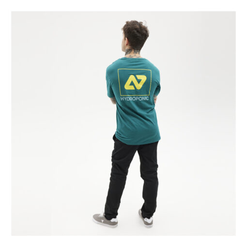 Camiseta HYDROPONIC hombre manga corta HY CLASSIC SS ref-HY047 teal green-verde oscuro