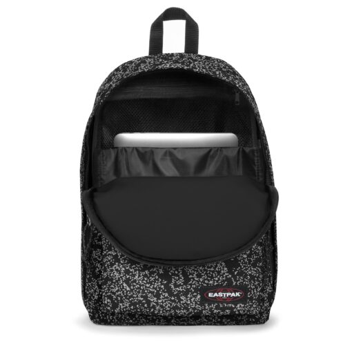 MOCHILA EASTPAK Out Of Office 27 litros con departamento para portátil EK7672Q4 GLITSPLASH BLACK-negro puntitos plata