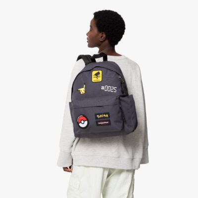 MOCHILA EASTPAK Day Pak'r 24l EK0A5BG4 3T1 POKEMON parches gris