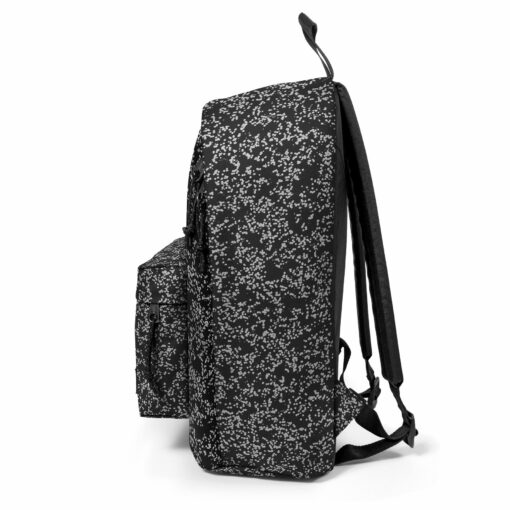 MOCHILA EASTPAK Out Of Office 27 litros con departamento para portátil EK7672Q4 GLITSPLASH BLACK-negro puntitos plata