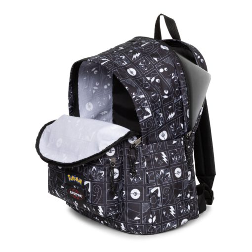 MOCHILA EASTPAK day Office 27l con bolsillo para portátil EK0A5BIK 2T6 pokemon black-negro y blanco