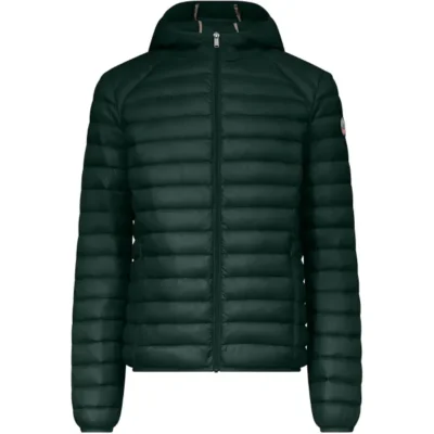 Chaqueta con capucha Jott de plumas pato Hombre NICO BASIC FF22MDOW01 20V DEEP FOREST -Verde