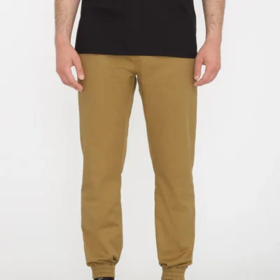 Pantalón chándal VOLCOM hombre FRICKIN SLIM JOGGER - dka Ref. A1212307 color mostaza